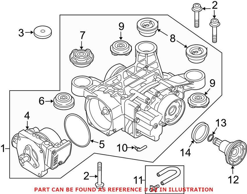 VW Drive Axle Shaft - Rear Driver Side 0CQ525351